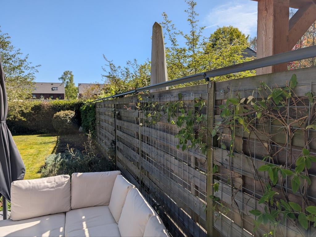 Aluminium paddles / balken voor kat in tuin houden 16 meter, Dieren en Toebehoren, Katten-accessoires, Ophalen of Verzenden