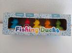 Nieuwe eendjes vis spel, 5 eendjes 2 houten hengels. Speelse, Ophalen of Verzenden, Nieuw, Ontdekken