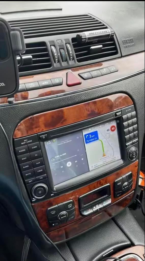 Auto radio navigatie Bluetooth usb cd dvd S en cl klasse, Ophalen of Verzenden, Nieuw