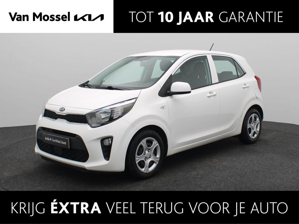 Kia Picanto 1.0 DPi ComfortLine 5p | Bluetooth | Airco | Rad, 12 maanden, Stof, Gebruikt, Wit