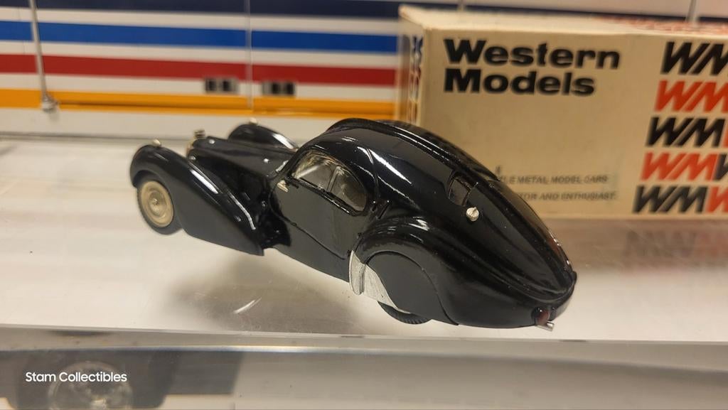 Miniature Western Models 1/43 - Bugatti 57SC Atlantic - 1938 - Noire