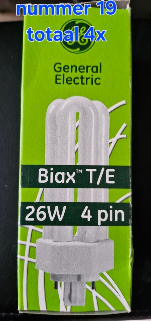 Nr.19 General Electric T/E, Led-lamp, Minder dan 30 watt, Nieuw, E27 (groot)
