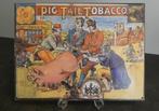 zinken/metalen nostalgisch bord Pig tail tabacco [1663], Ophalen, Reclamebord