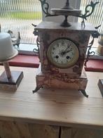 Antieke Franse Pendule met 2 bijpassende Kandelaars, Antiek en Kunst, Antiek | Klokken, Ophalen