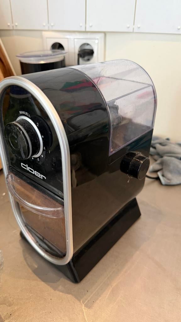 Cloer koffiemaler bonenmaler, Gebruikt, Overige modellen, 10 kopjes of meer, Koffiebonen