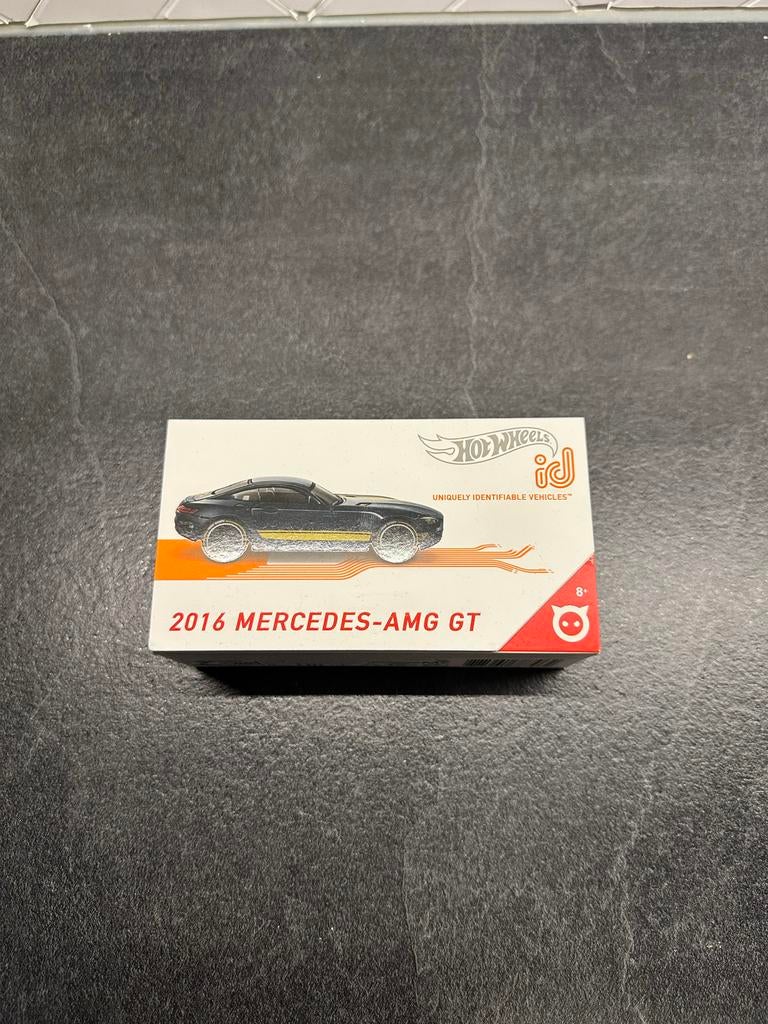 Hot Wheels ID 2016 Mercedes-AMG GT, Ophalen of Verzenden, Zo goed als nieuw, Auto