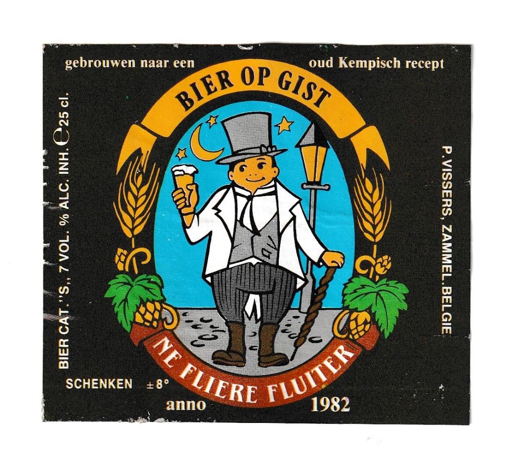 Bieretiket Brouwerij De Smedt, Opwijk - België, Verzamelen, Biermerken, Ophalen of Verzenden, Zo goed als nieuw, Overige typen