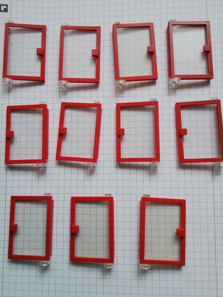 LEGO TREIN, WAGON, STATION DEUREN, RAMEN EN HEKJES, Ophalen of Verzenden, Zo goed als nieuw, Lego