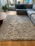 Hoogpolig IKEA vloerkleed 170x240 cm, Ophalen, Gebruikt, Beige, 150 tot 200 cm