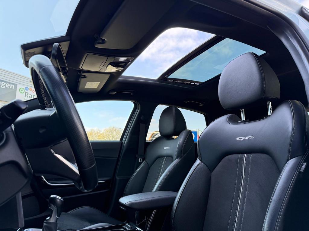 Kia Ceed 1.0 T-GDi GT-Line - Pano/Schuifdak - Camera - Navi, Auto's, Kia, Voorwielaandrijving, Gebruikt, Leder en Stof, Wit