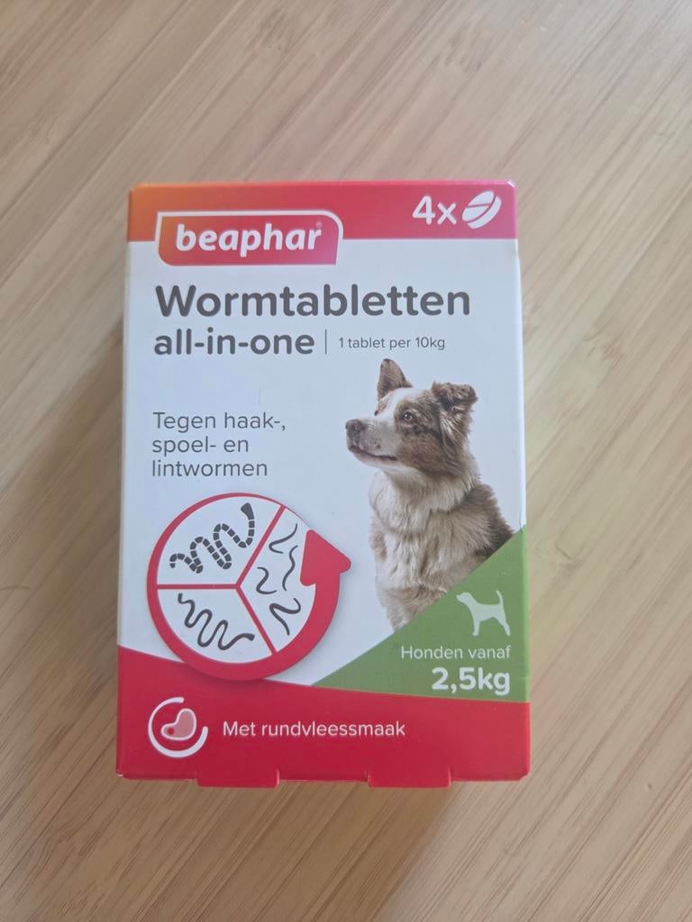 Ontwormingstabletten hond, Ophalen of Verzenden, Nieuw