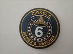 Patch cirkel 6 memes en patches, Ophalen of Verzenden, Overige soorten, Nederland, Embleem of Badge