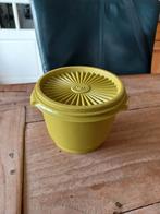 Retro groen bakje met deksel - Tupperware, Ophalen of Verzenden, Gebruikt, Groen, Bak of Kom