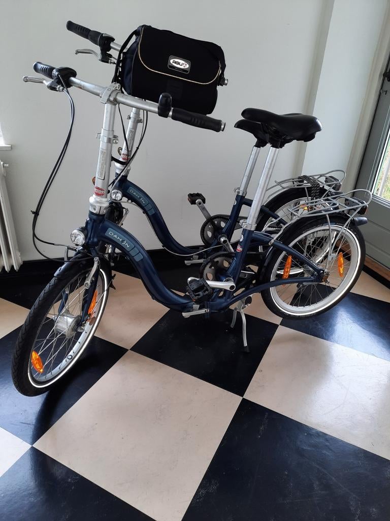 2 Dahon Ciao vouwfietsen. Lage instap + versn. + tassen, Ophalen, 20 inch of meer, Gebruikt, Versnellingen