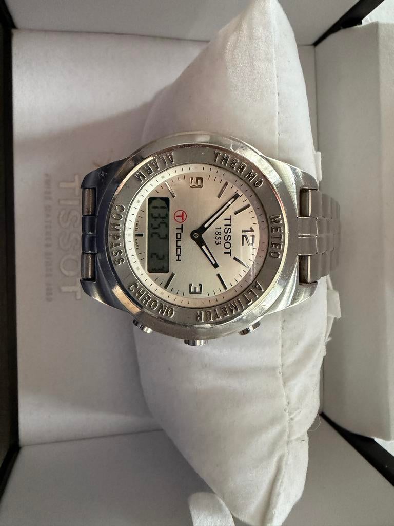 Tissot T-Touch horloge, Overige merken, Gebruikt, Staal, Polshorloge