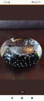 Vintage Murano glazen asbak met luchtbellen, Antiek en Kunst, Antiek | Glas en Kristal, Verzenden