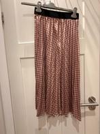 Mooie geplooide rok met patroon - Maat M, Kleding | Dames, Rokken, Overige kleuren, Gedragen, Onder de knie, Ophalen