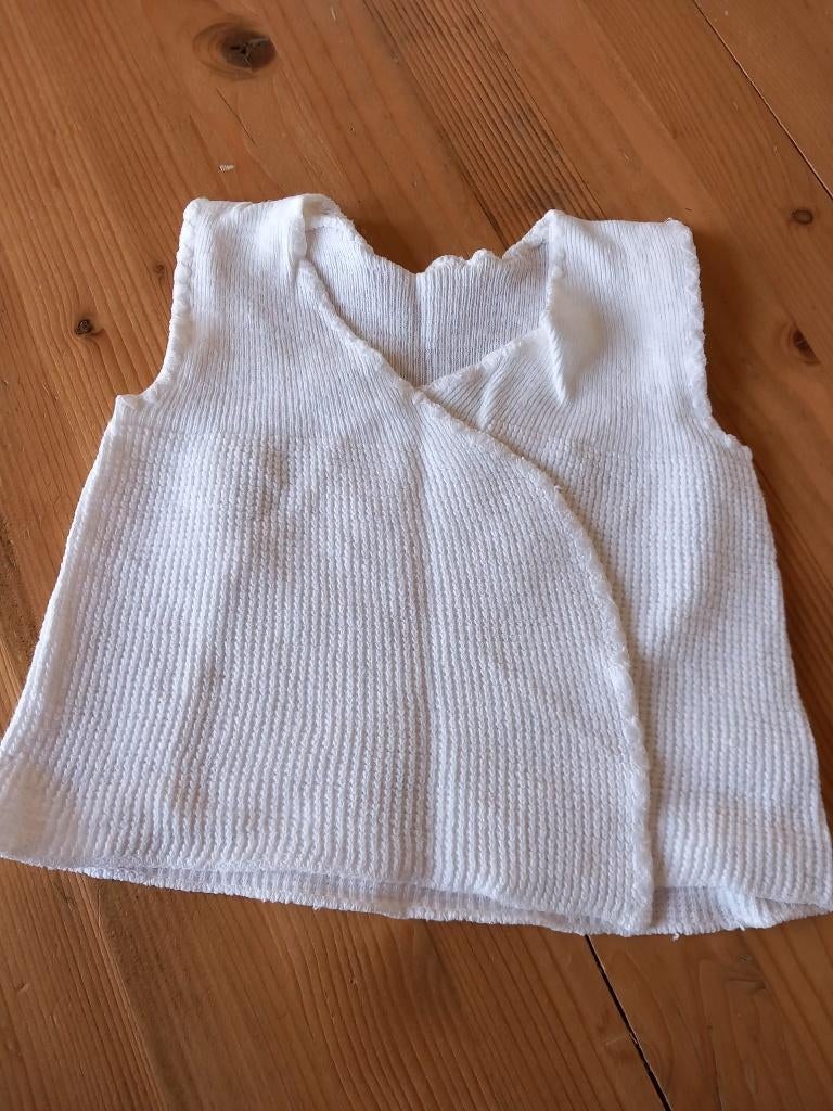 Oud koffertje met vintage babykleding, Ophalen of Verzenden