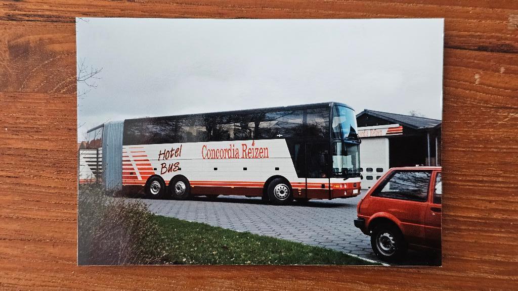 Foto BUS Concordia Reizen Wapserveen Blok Gelede Van Hool, Verzenden, Gebruikt, Bus of Metro, Overige typen