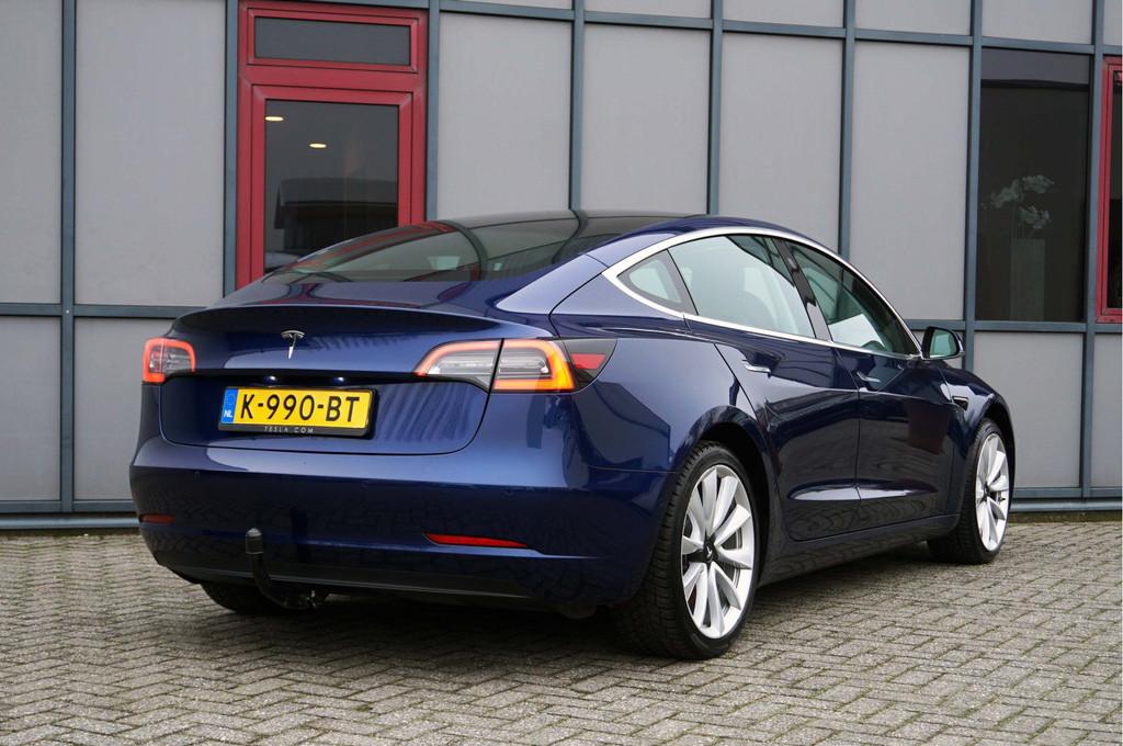 Tesla Model 3 Standard RWD Plus 60kWh SOH 92% Trekhaak, Auto's, Automaat, 238 pk, Achterwielaandrijving, Gebruikt