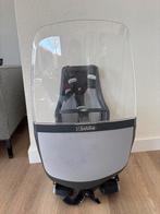 Bobike fietszitje met windscherm - Voorzitje, Fietsen en Brommers, Fietsaccessoires | Fietsstoeltjes, Ophalen, Gebruikt, Voetsteuntjes