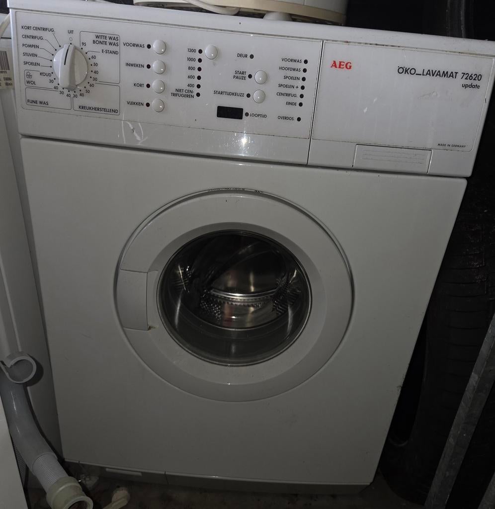 AEG ÖKO_LAVAMAT 72620 wasmachine, Ophalen, 1200 tot 1600 toeren, 85 tot 90 cm