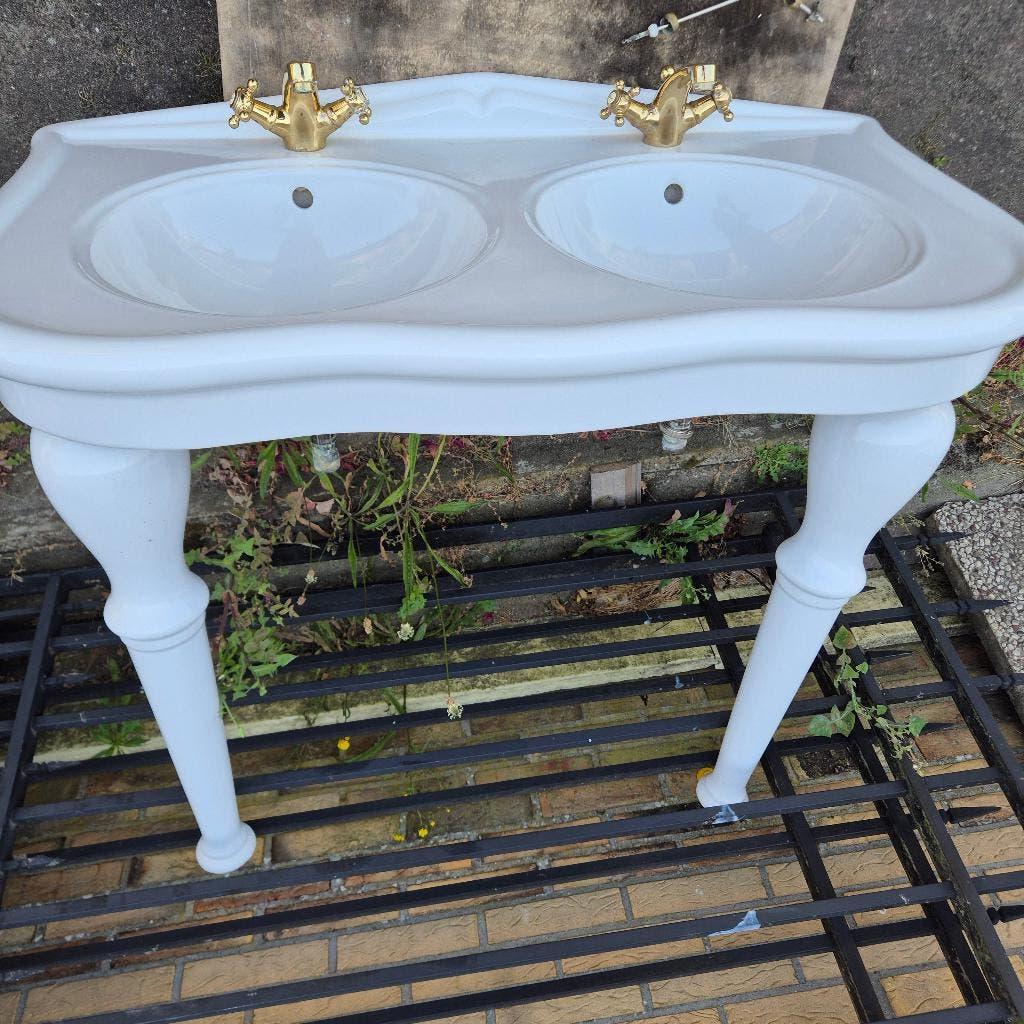 Voorraad bijzondere fonteintjes/wastafels, antiek, bloemen, Antiek en Kunst, Ophalen