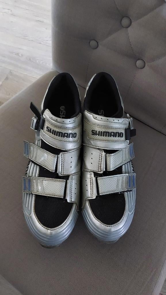 Shimano MTB schoenen maat 48 - Zilver/Zwart, Gebruikt, Heren, Schoenen, Overige maten