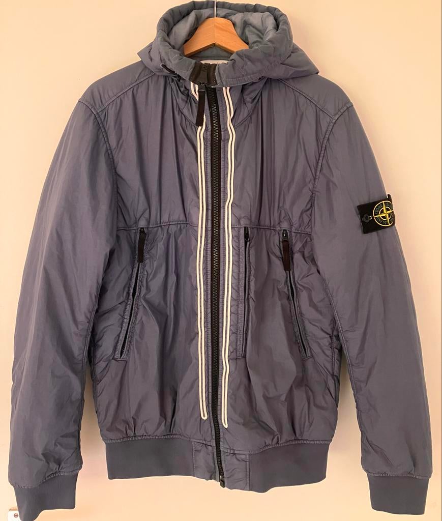 Stone Island jas, Kleding | Heren, Ophalen of Verzenden, Zo goed als nieuw, Maat 48/50 (M), Blauw