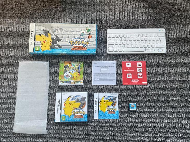 Pokémon Typing Adventure DS - Compleet!, Spelcomputers en Games, Games | Nintendo DS, Zo goed als nieuw, Puzzel en Educatief, 1 speler