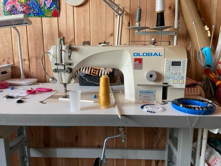 Global 3900-AUT Industriële Naaimachine, Hobby en Vrije tijd, Naaimachines en Toebehoren, Gebruikt, Naaimachine, Overige merken
