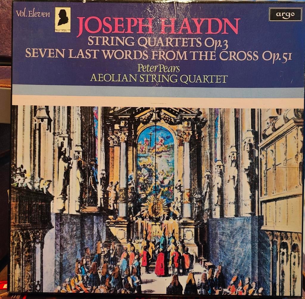 Joseph Haydn: Strijkkwartetten Op.3 & Op.51 - LP Boxset, Ophalen of Verzenden, Boxset, Kamermuziek, Gebruikt