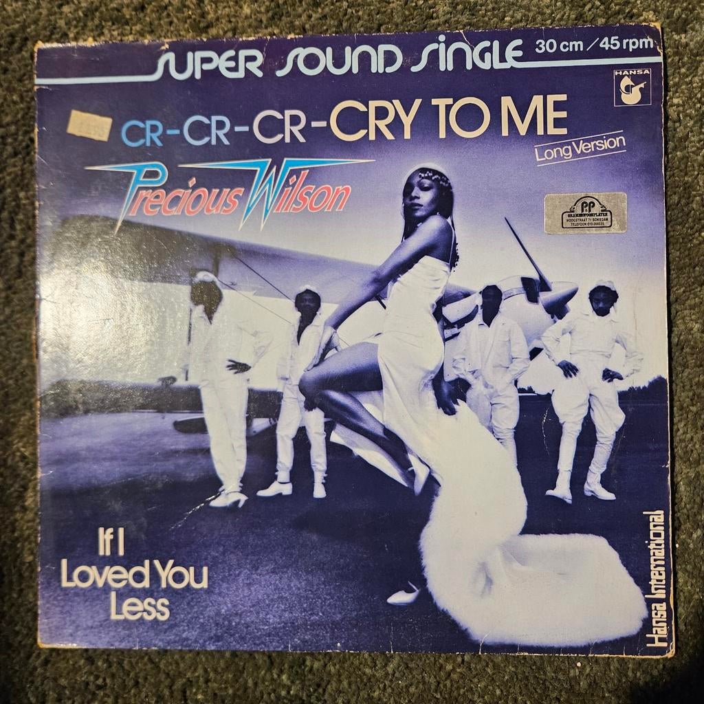 Precious Wilson – Cr-Cr-Cr-Cry To Me - Maxi Single, Ophalen of Verzenden