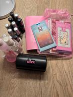 Moyra Nagel Stempel Set, Gebruikt, Overige kleuren, Ophalen of Verzenden, Handen en Nagels