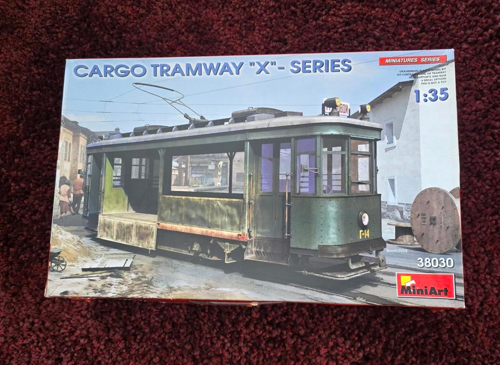 MiniArt Tram. Cargo Tramway X series
Schaal 1:35, Tank, 1:32 tot 1:50, Nieuw, Ophalen