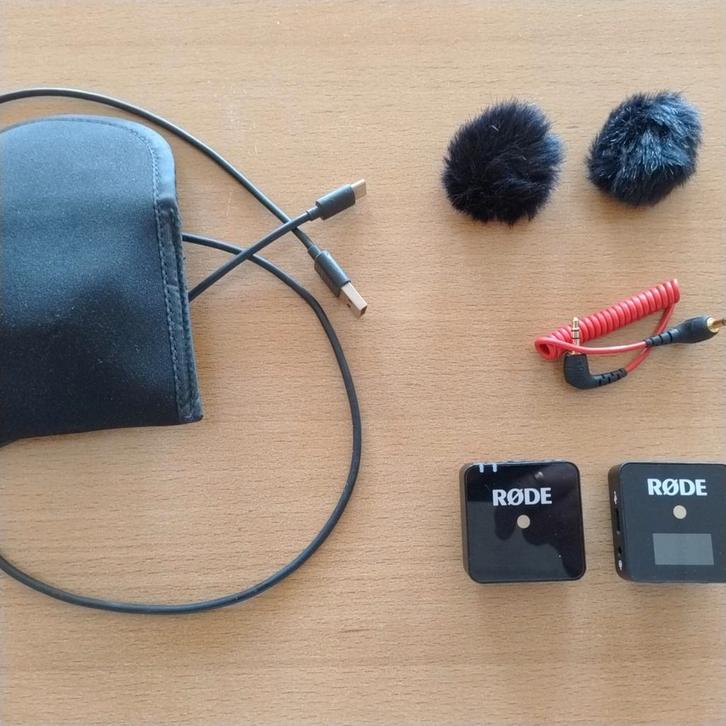 RODE Wireless GO - Ideale Bluetooth microfoon set, Audio, Tv en Foto, Overige Audio, Tv en Foto, Zo goed als nieuw, Ophalen of Verzenden