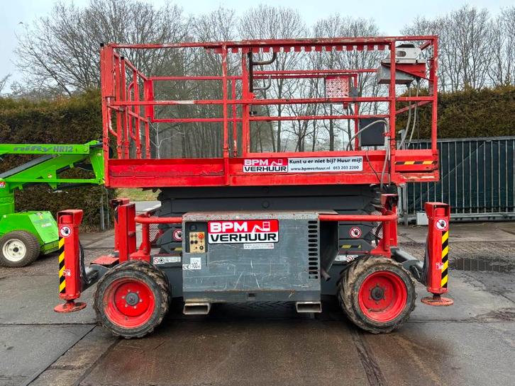 Skyjack SJ 6832 RT 12m schaarhoogwerker 4x4 Skyjack, Zakelijke goederen, Machines en Bouw | Liften, Steigers en Ladders