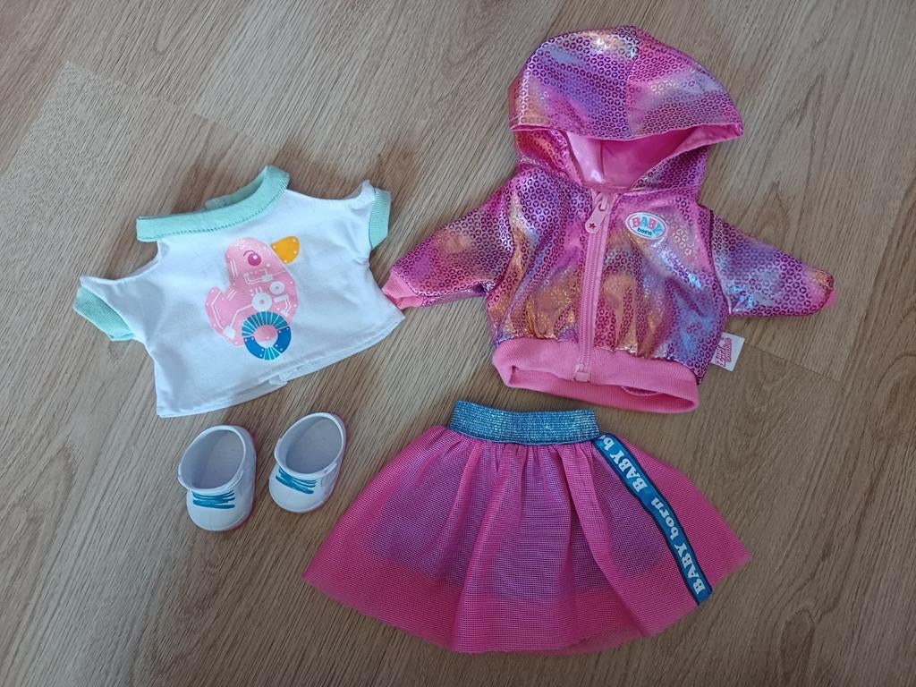 Baby Born Kleding Set - in nieuwstaat!, Ophalen of Verzenden, Zo goed als nieuw, Babypop