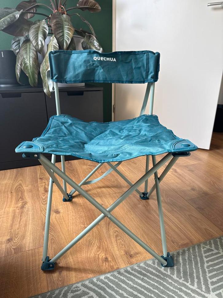 Quechua Campingstoel - Compact en Comfortabel, Caravans en Kamperen, Kampeermeubelen, Gebruikt, Campingstoel, Ophalen