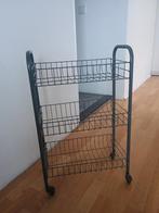 Trolley tray, Huis en Inrichting, Ophalen, Zo goed als nieuw, Rechthoekig, Metaal