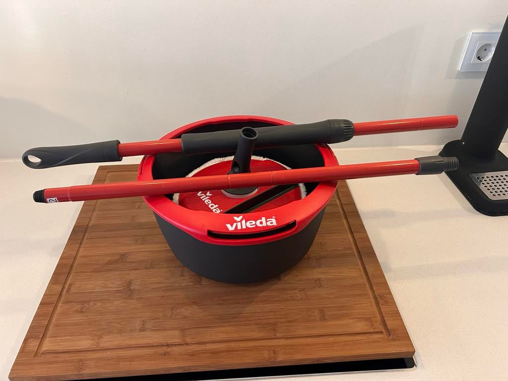 Vileda Spin & Clean mop, Ophalen, Mop of Dweil