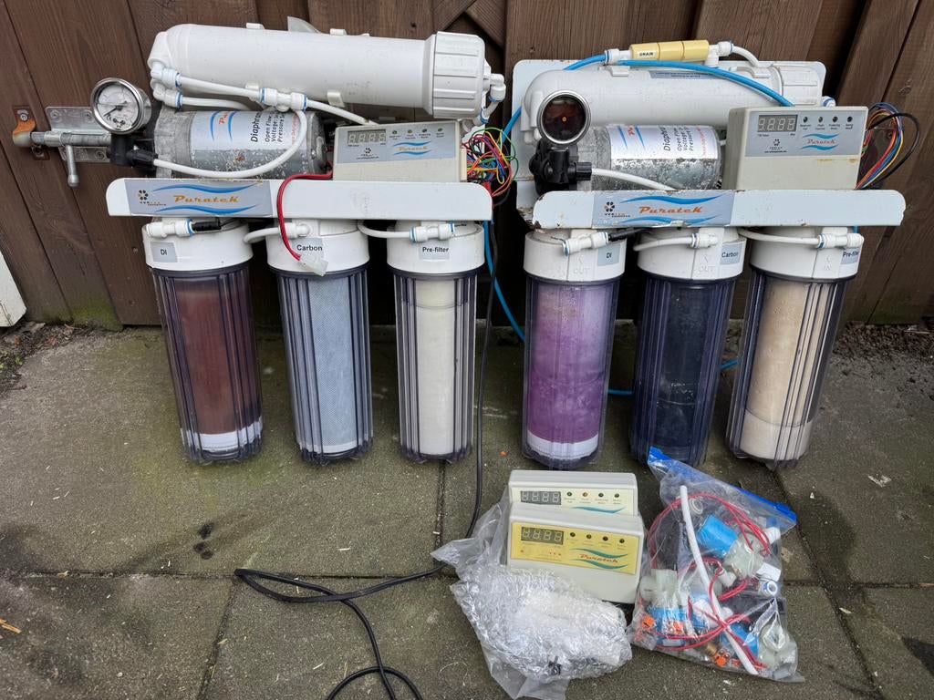 Opknap osmose aparaten vertex puratek 100/200, Dieren en Toebehoren, Ophalen, Gebruikt, Gevuld zeewateraquarium
