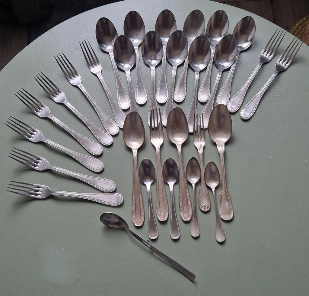 Antiek bestek(Lot), Antiek en Kunst, Ophalen of Verzenden