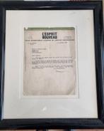 1922 L’Esprit Nouveau brief – Le Corbusier – Karel Teige, Verzenden