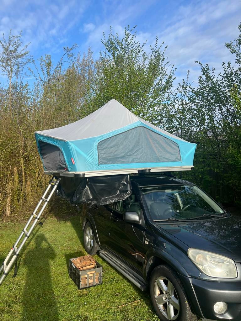 Daktent - Fjordsen Light 220 blauw, Ophalen, Gebruikt, Tot en met 4