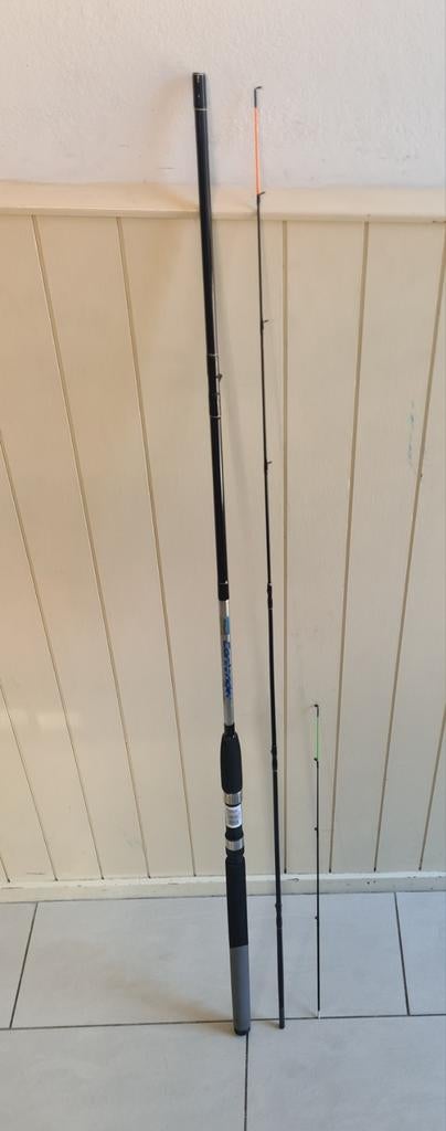 Shakespeare contender Quiver. 2.40m. Picker / korte feeder., Ophalen, Contender Quiver, 2.40m, Shakespeare