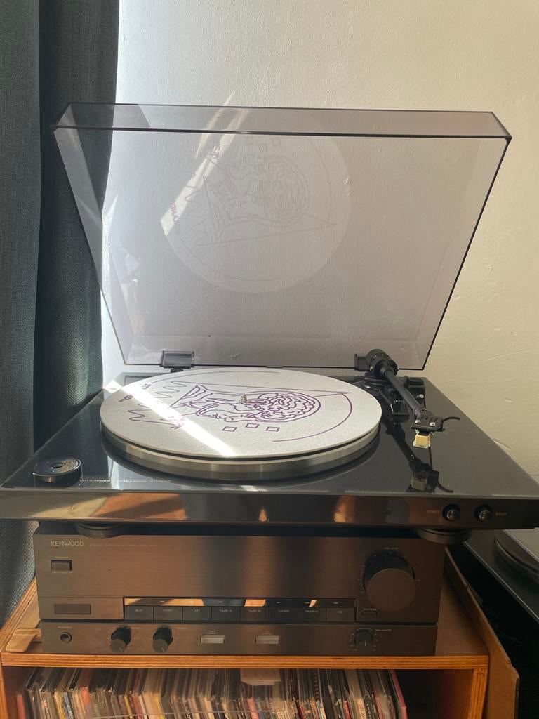 Denon DP-300F Volautomatische Platenspeler, Ophalen, Gebruikt, Overige merken, Automatisch