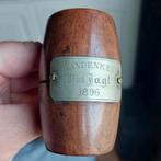 Antiek houten hamertje - Aandenken Mr. van der Jagt 1896, Ophalen of Verzenden