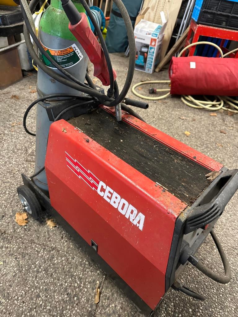 CEBORA Bravo 155 Combi Lasapparaat (MIG/MAG), Doe-het-zelf en Verbouw, Ophalen, Gebruikt, Minder dan 150 ampère, Co2