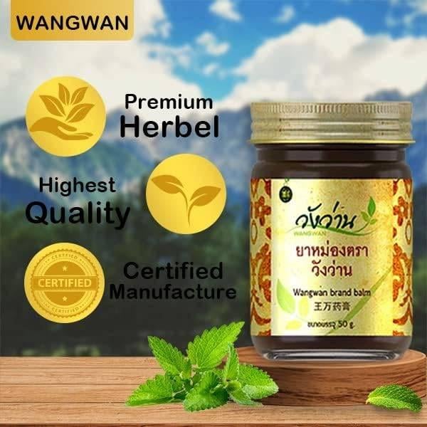 Thaise Wangwan massage crème, kruidenbalsem, Verzenden, Nieuw, Overige typen